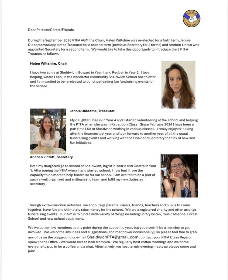 PTFA Trustees